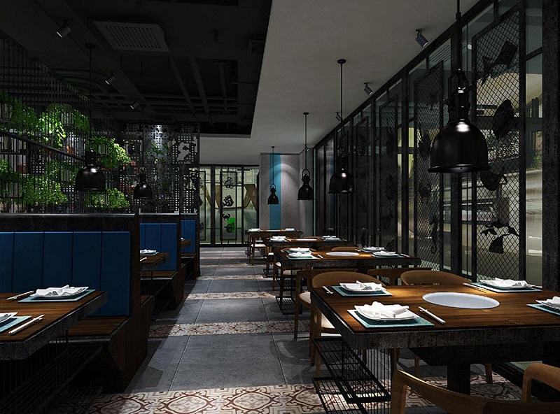 小火鍋店裝修設(shè)計(jì)，小型火鍋店廚房布局設(shè)計(jì)